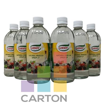 GOODY WHITE VINEGAR 6*473ML